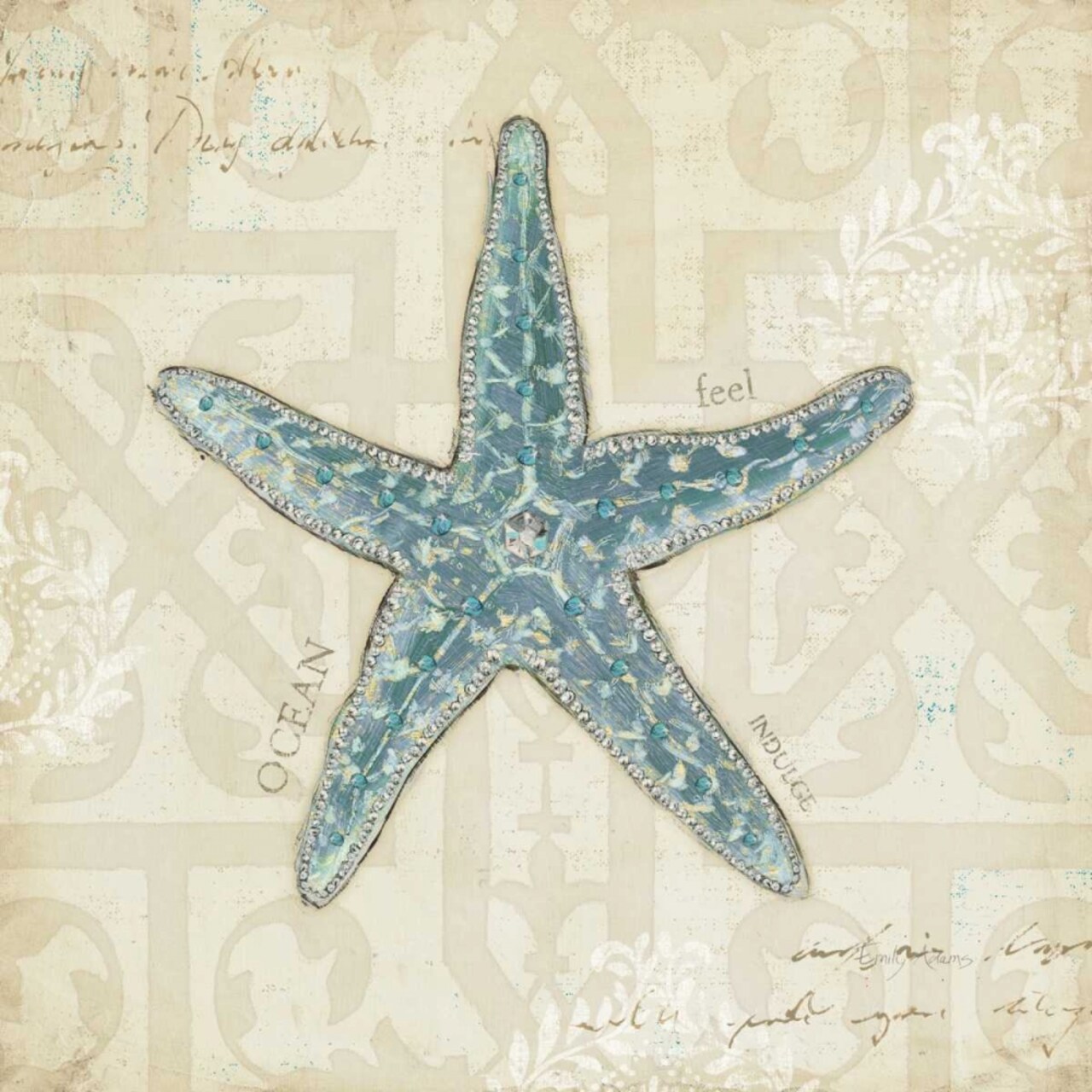 Beach Treasures II Poster Print by Emily Adams - Item # VARPDX13704